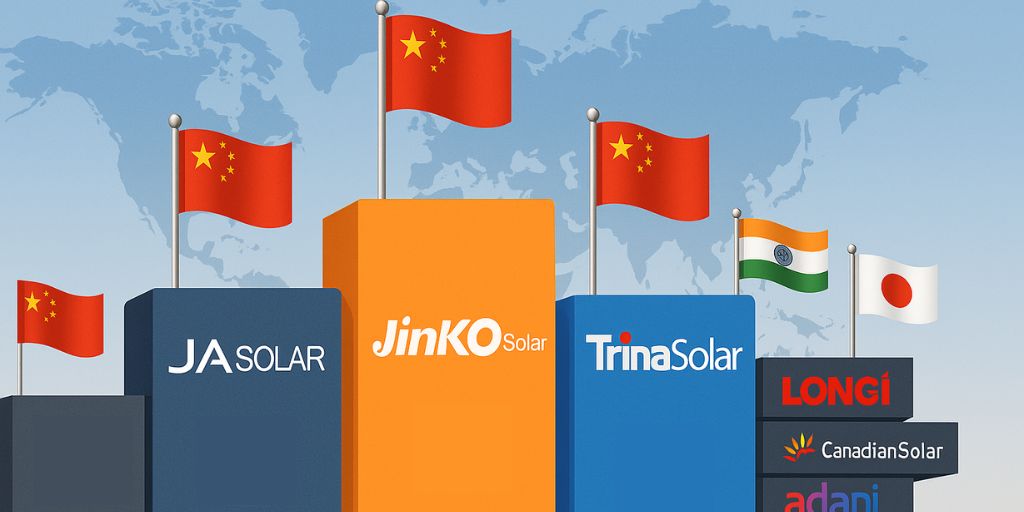 Fabricantes chineses dominam ranking global de módulos solares da Wood Mackenzie
