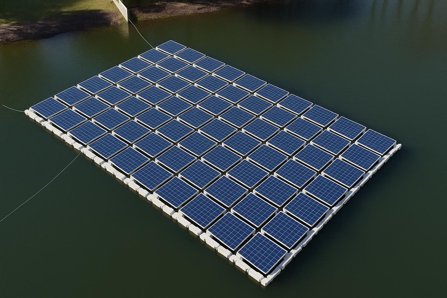 energia solar flutuante