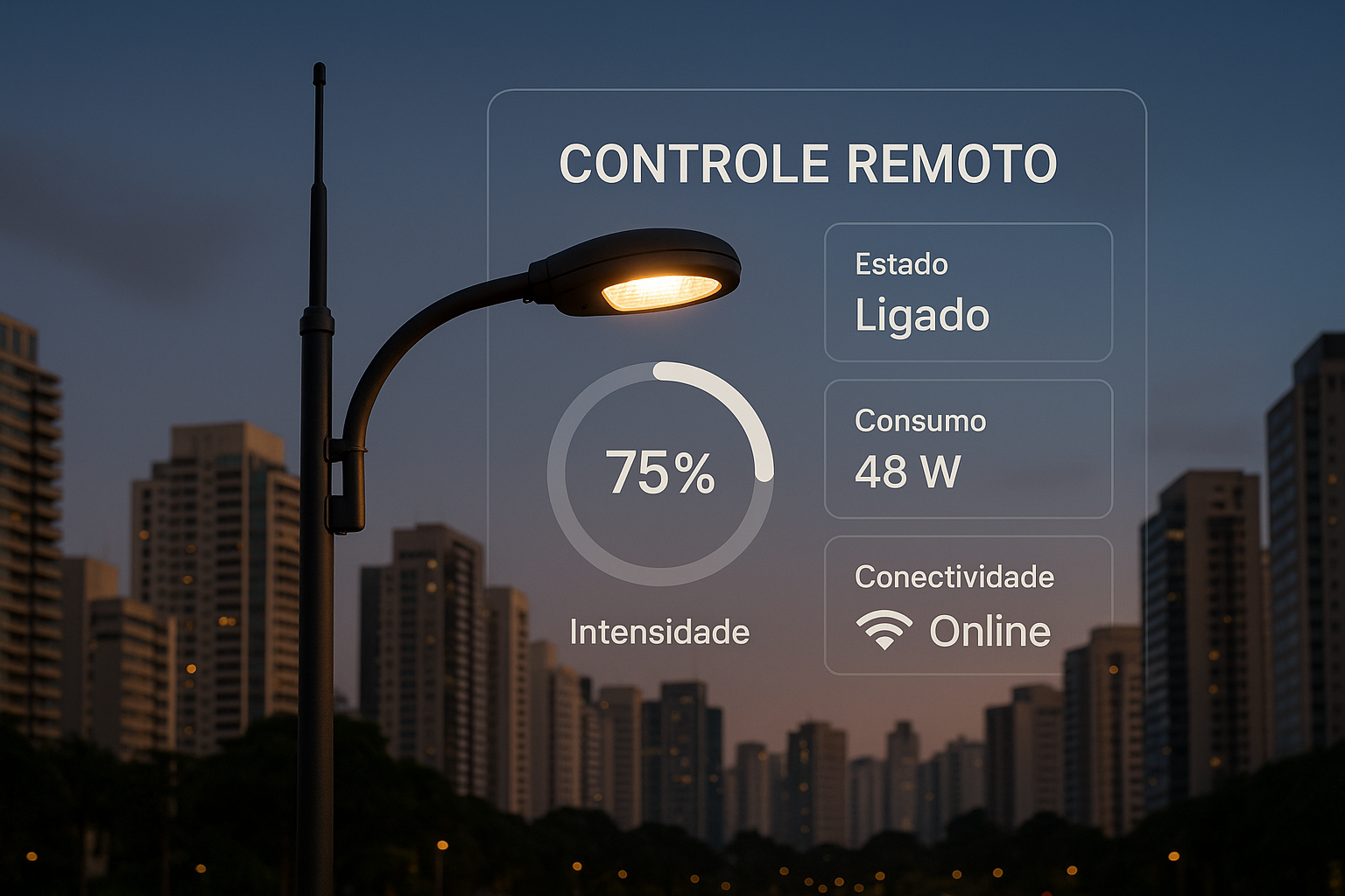 telegestão em iluminação pública