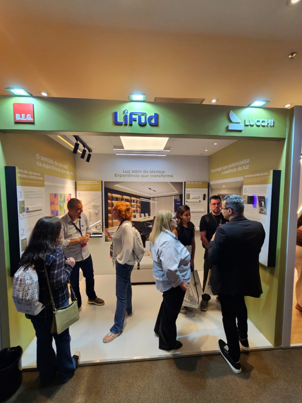 B.E.G. Brasil e Lucchi firmam parceria