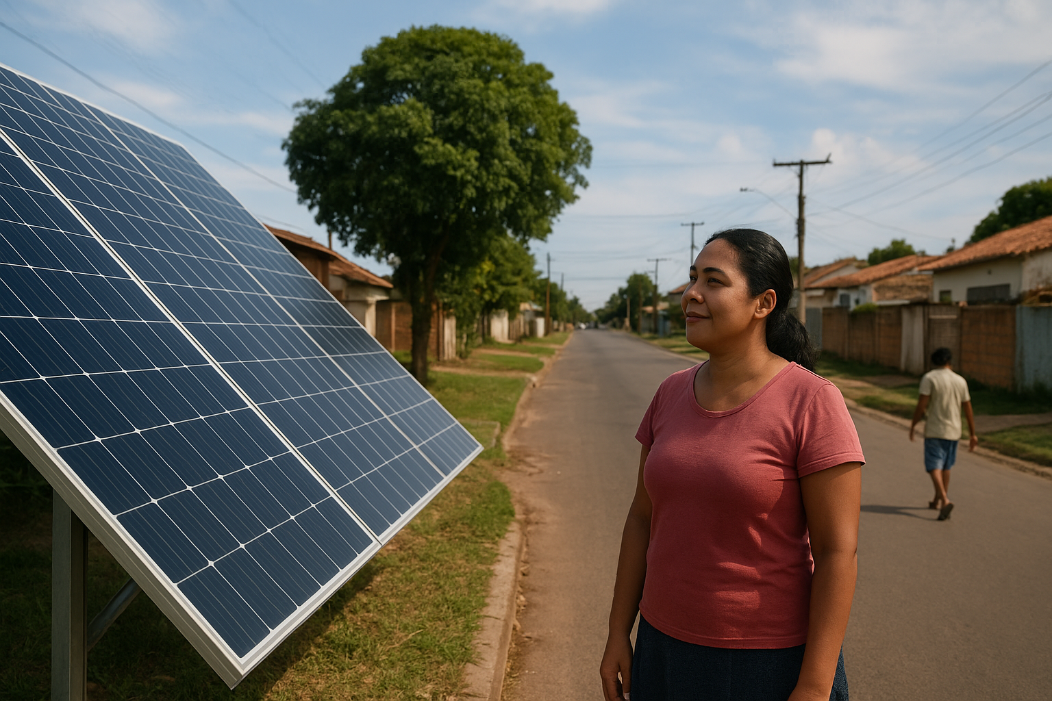 Rede elétrica afetada pela onda de calor e vegetação seca no Distrito Federal